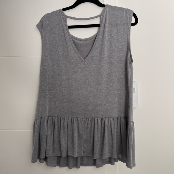 CUTE GREY TOP FOR WOMEN - Picture 4 of 4